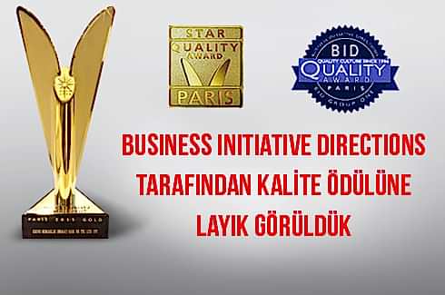 Kalite Ödülüne Layık Görüldük
